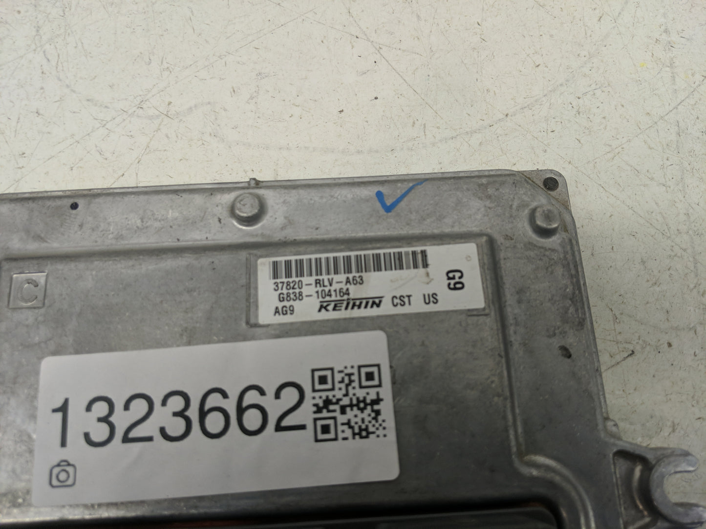 2016 Honda Pilot PCM Engine Control Computer ECU ECM PCU OEM P/N:37820-RLV-A63 Fits OEM Used Auto Parts - Oemusedautoparts1.