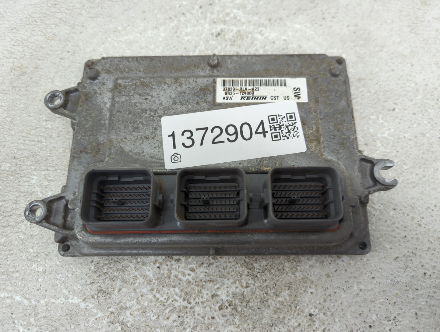 2016 Honda Pilot PCM Engine Control Computer ECU ECM PCU OEM P/N:37820-RLV-A22 Fits OEM Used Auto Parts - Oemusedautoparts1.
