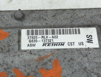 2016 Honda Pilot PCM Engine Control Computer ECU ECM PCU OEM P/N:37820-RLV-A22 Fits OEM Used Auto Parts - Oemusedautoparts1.