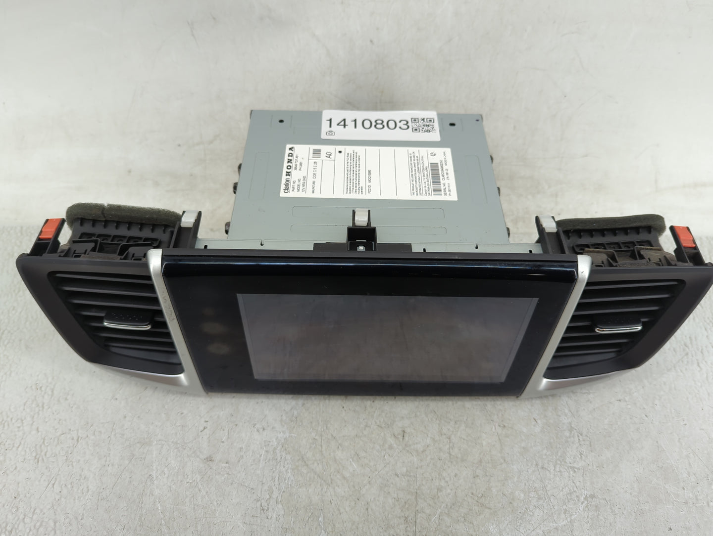 2016-2019 Honda Pilot Radio AM FM Cd Player Receiver Replacement P/N:39540-TG7-A01 Fits Fits 2016 2017 2018 2019 OEM Used Au