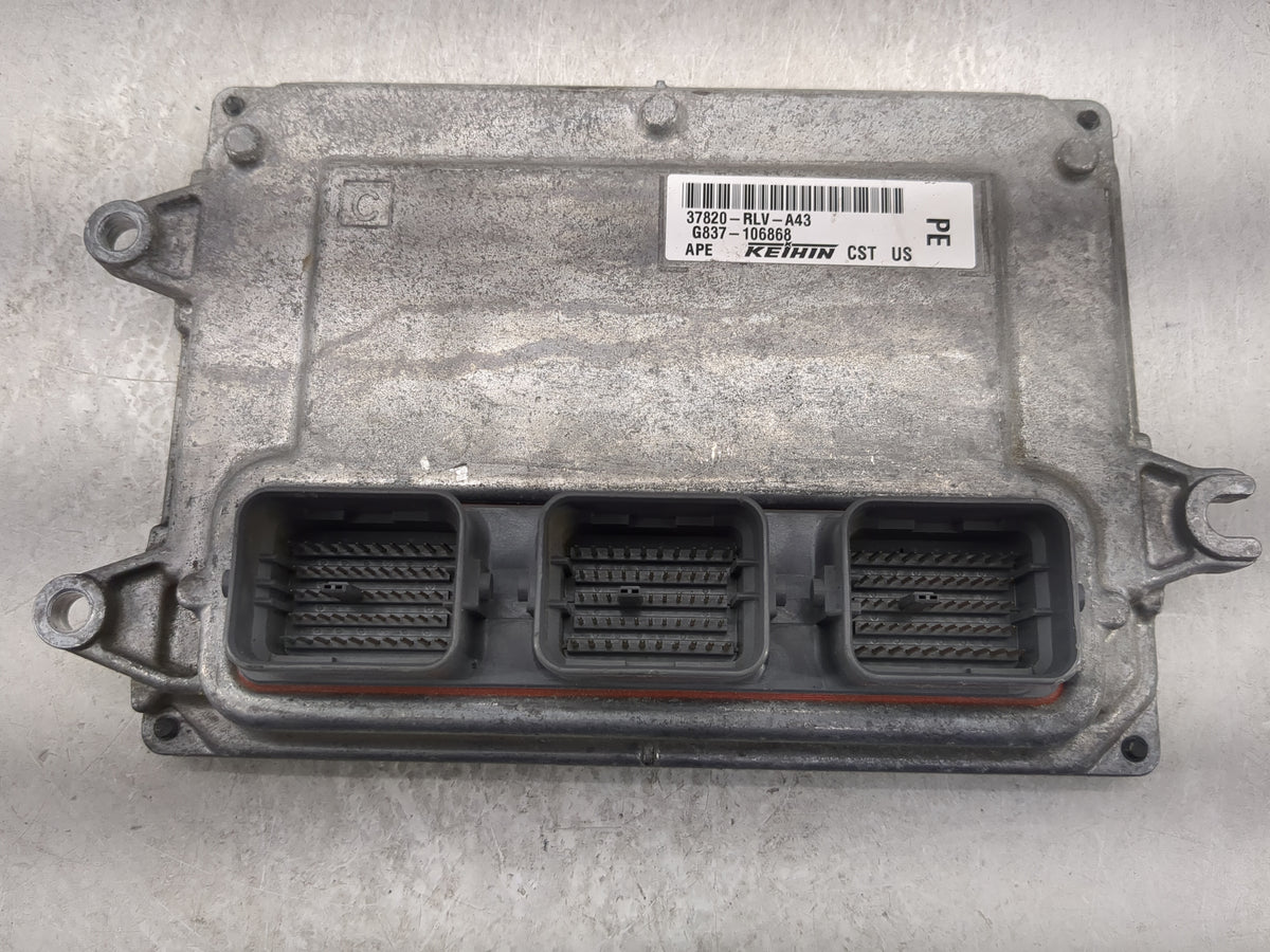 2016 Honda Pilot PCM Engine Control Computer ECU ECM PCU OEM P/N:37820-RLV-A43 OEM Used Auto Parts - Oemusedautoparts1.com