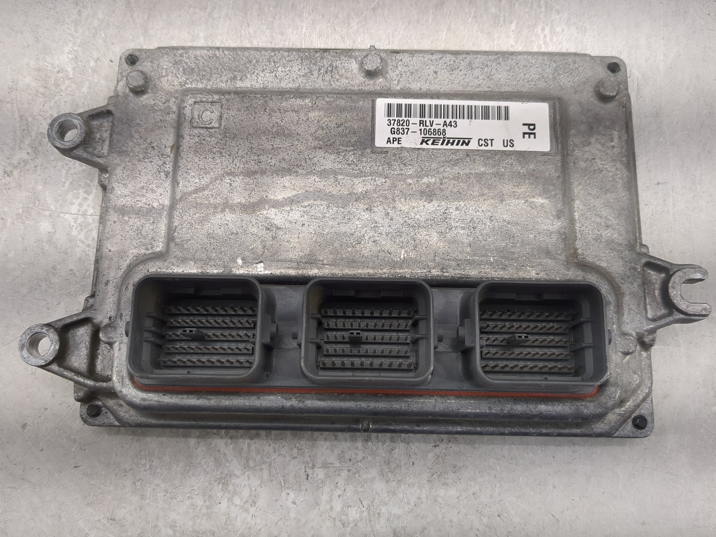 2016 Honda Pilot PCM Engine Control Computer ECU ECM PCU OEM P/N:37820-RLV-A43 Fits OEM Used Auto Parts - Oemusedautoparts1.