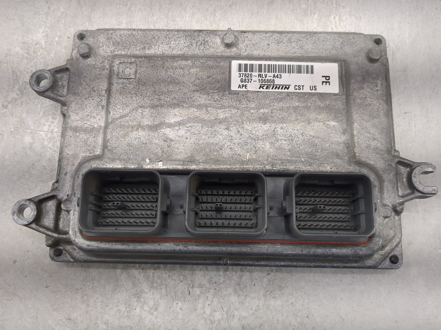 2016 Honda Pilot PCM Engine Control Computer ECU ECM PCU OEM P/N:37820-RLV-A43 Fits OEM Used Auto Parts - Oemusedautoparts1.