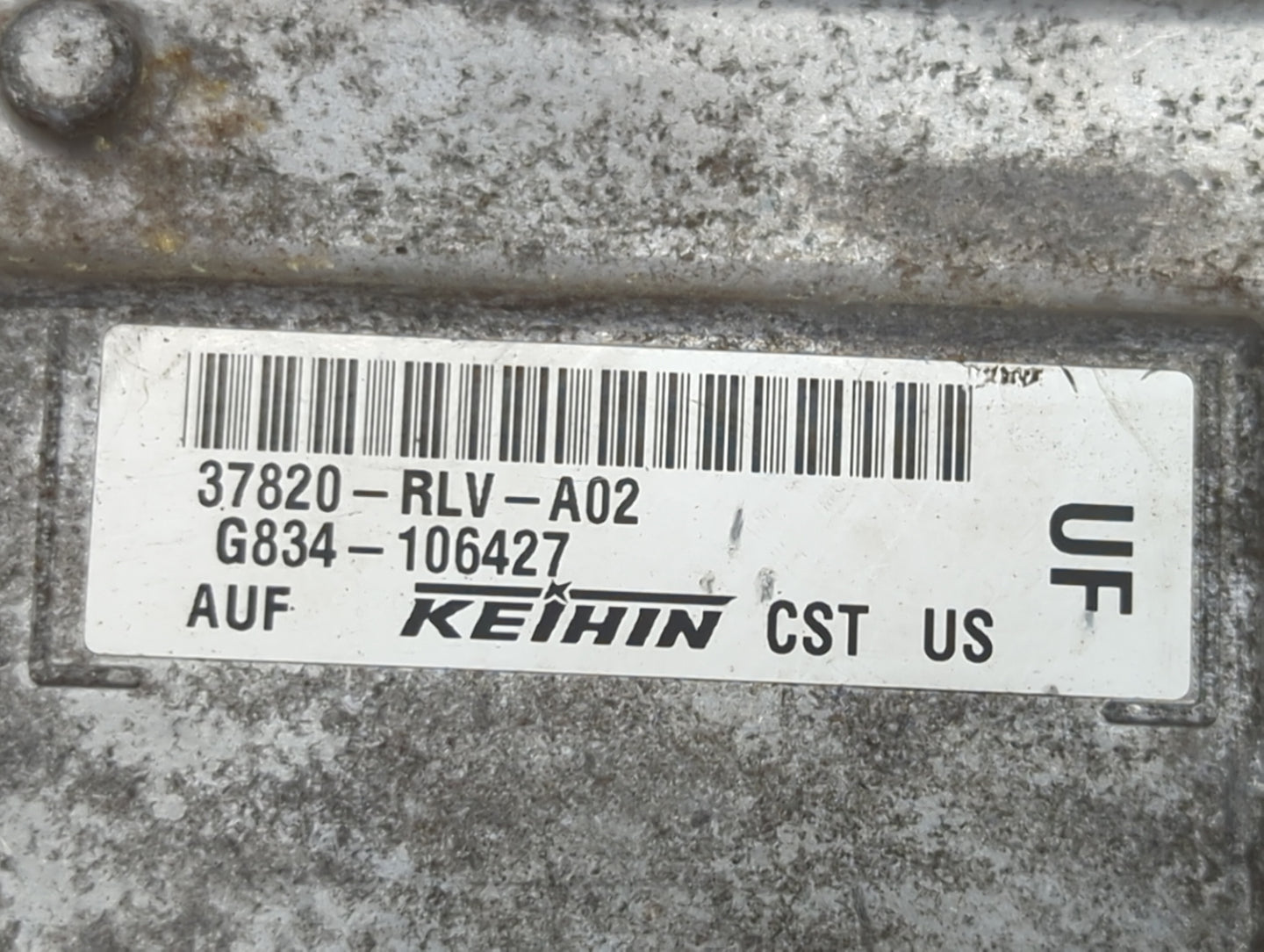 2016 Honda Pilot PCM Engine Control Computer ECU ECM PCU OEM P/N:37820-RLV-A02 Fits OEM Used Auto Parts - Oemusedautoparts1.