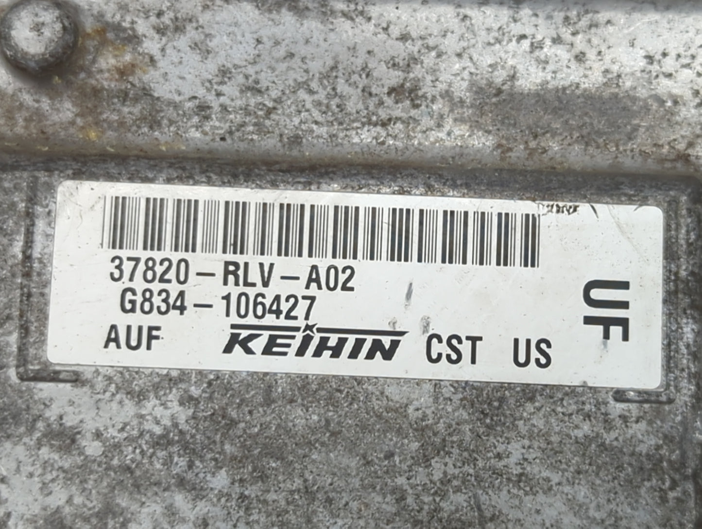 2016 Honda Pilot PCM Engine Control Computer ECU ECM PCU OEM P/N:37820-RLV-A02 Fits OEM Used Auto Parts - Oemusedautoparts1.