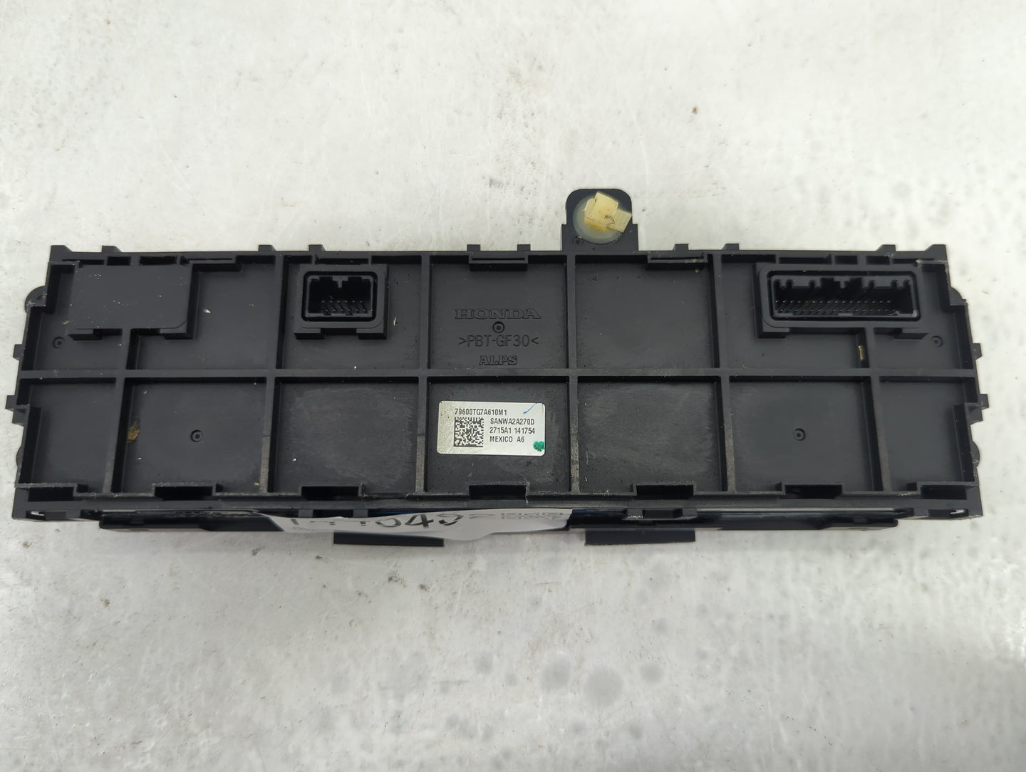 2016-2018 Honda Pilot Climate Control Module Temperature AC/Heater Replacement P/N:79600TG7A610M1 SANWA2A270D Fits OEM Used 