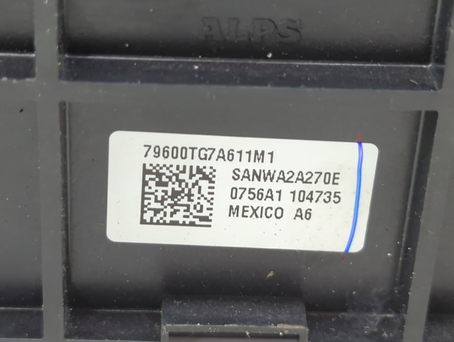 2016-2018 Honda Pilot Climate Control Module Temperature AC/Heater Replacement P/N:79600TG7A611M1 Fits Fits 2016 2017 2018 O