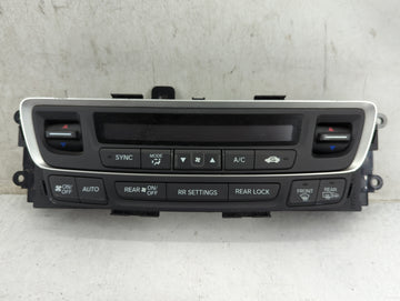 2016-2018 Honda Pilot Climate Control Module Temperature AC/Heater Replacement P/N:79600TG7A610M1 SANWA2A270D Fits OEM Used 