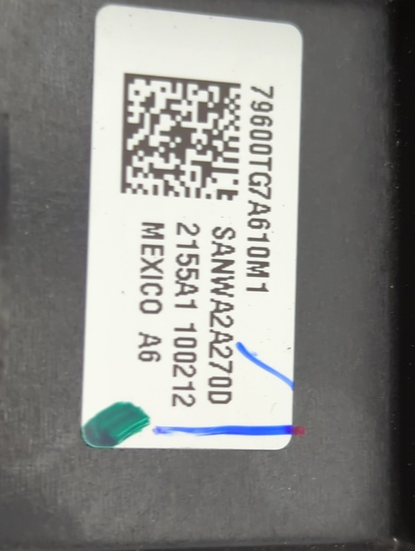 2016-2018 Honda Pilot Climate Control Module Temperature AC/Heater Replacement P/N:79600TG7A610M1 SANWA2A270D Fits OEM Used 