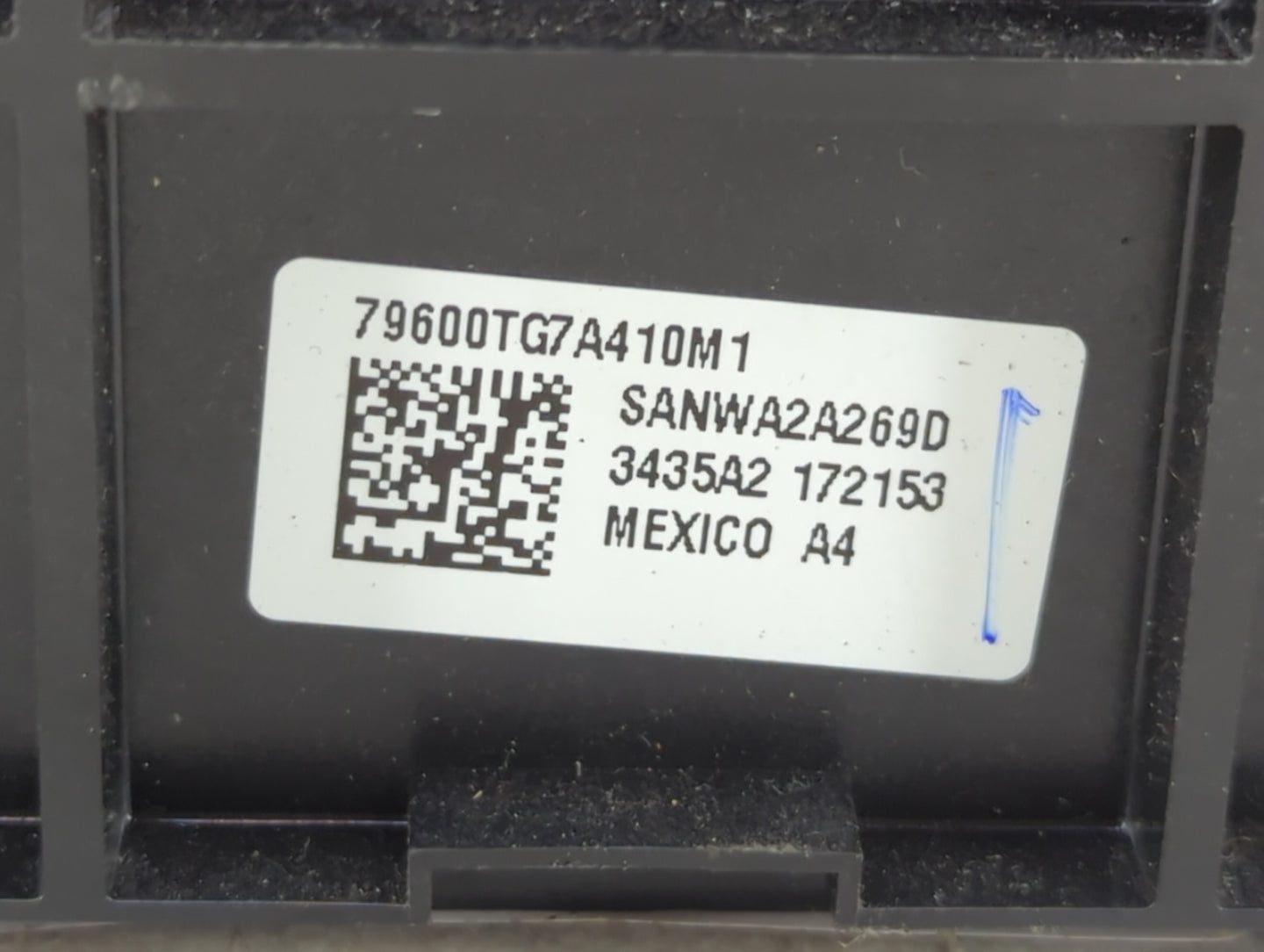 2016-2018 Honda Pilot Climate Control Module Temperature AC/Heater Replacement P/N:79650-TZ5A410 Fits Fits 2016 2017 2018 OE