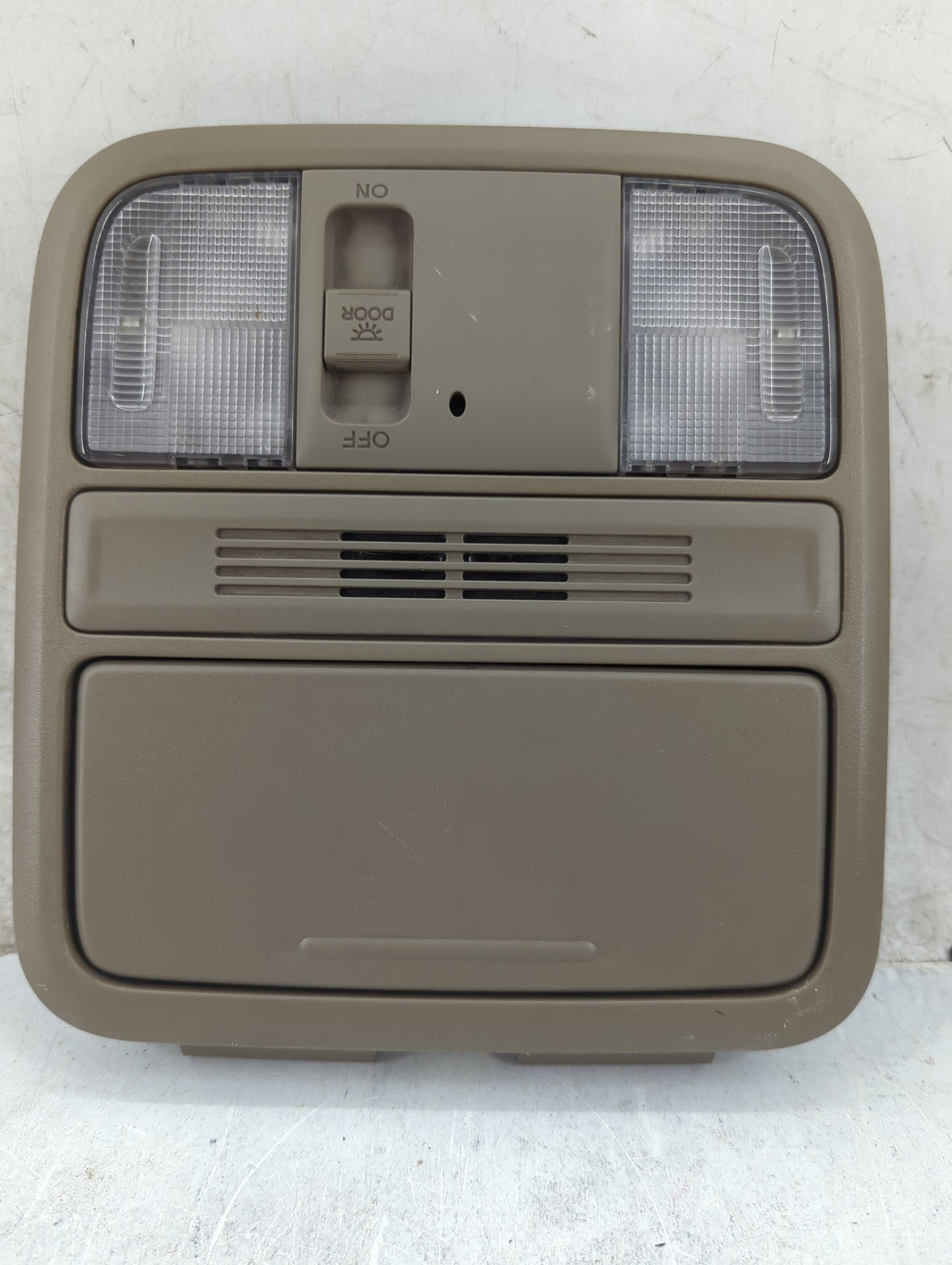 2016-2022 Honda Pilot Overhead Roof Console Tan - Oemusedautoparts1.com