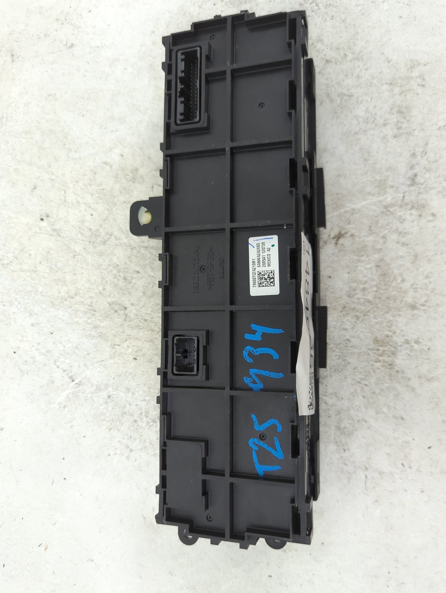 2016-2018 Honda Pilot Climate Control Module Temperature AC/Heater Replacement P/N:79600TG7A210M1 SANWA2A268D Fits OEM Used 