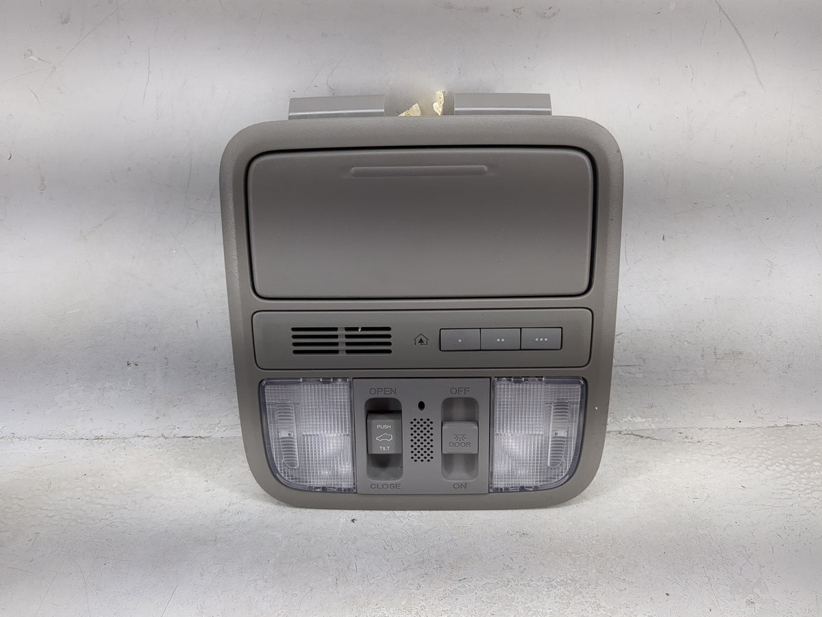 2016 Honda Pilot Overhead Roof Console Tan - Oemusedautoparts1.com