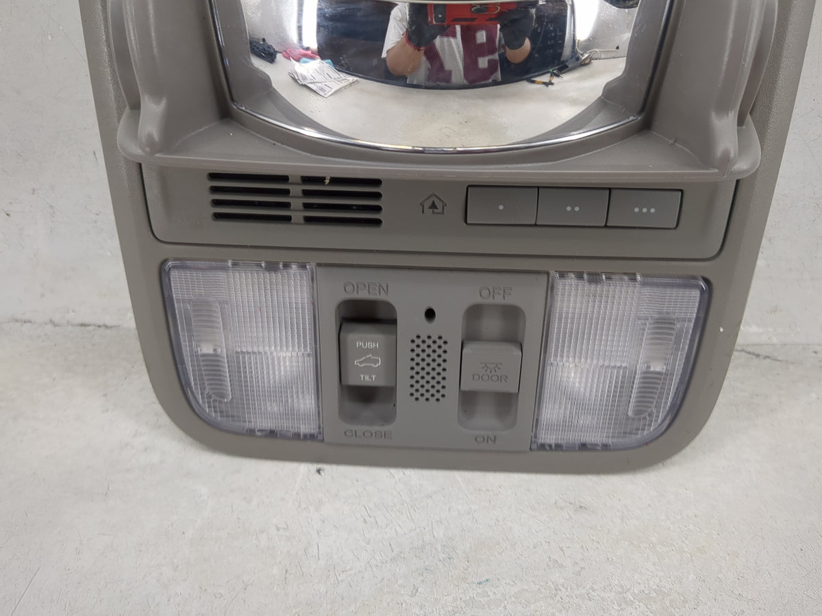 2016 Honda Pilot Overhead Roof Console Tan - Oemusedautoparts1.com
