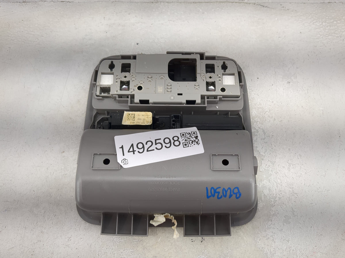 2016 Honda Pilot Overhead Roof Console Tan - Oemusedautoparts1.com