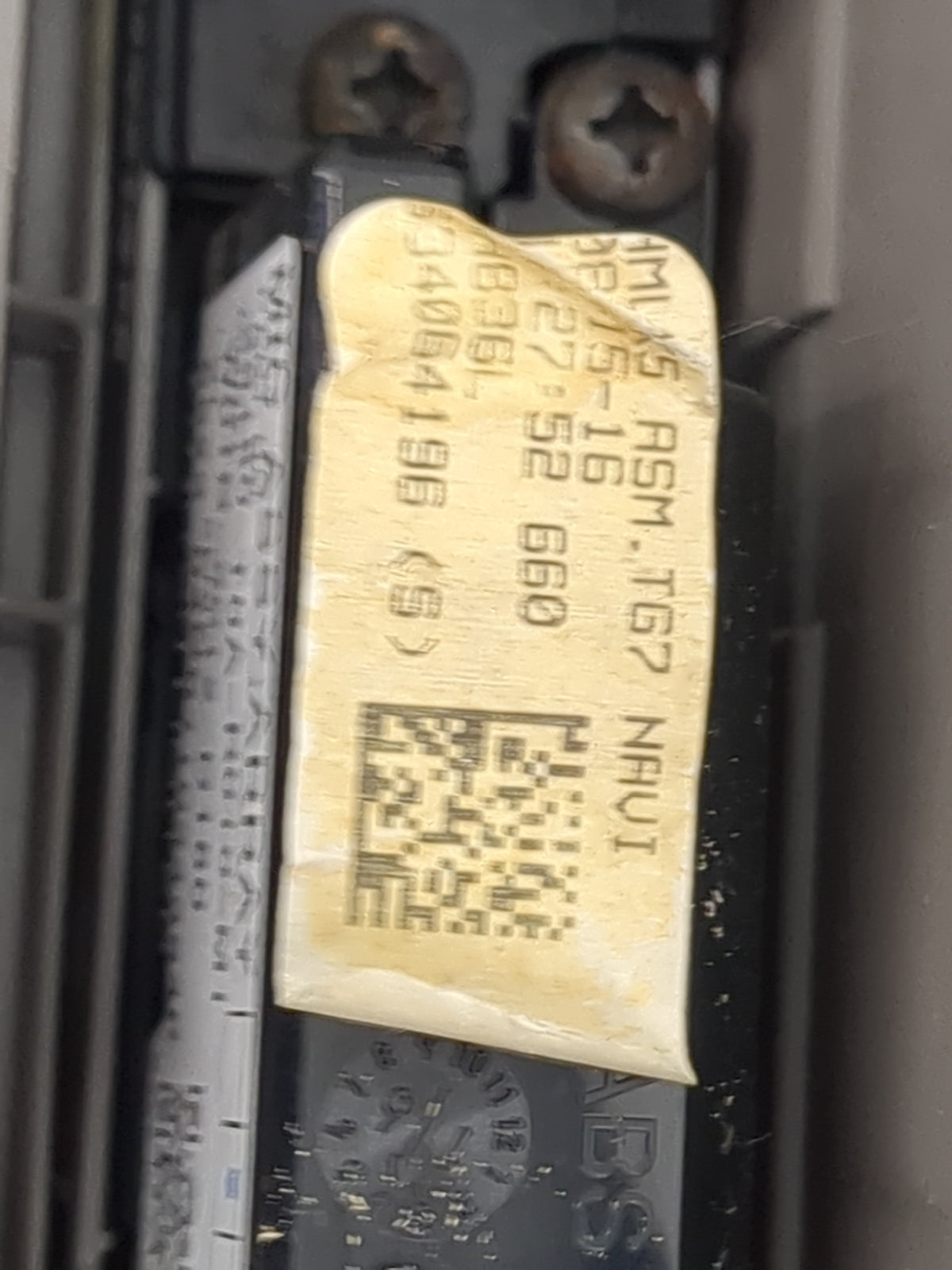 2016 Honda Pilot Overhead Roof Console Tan - Oemusedautoparts1.com