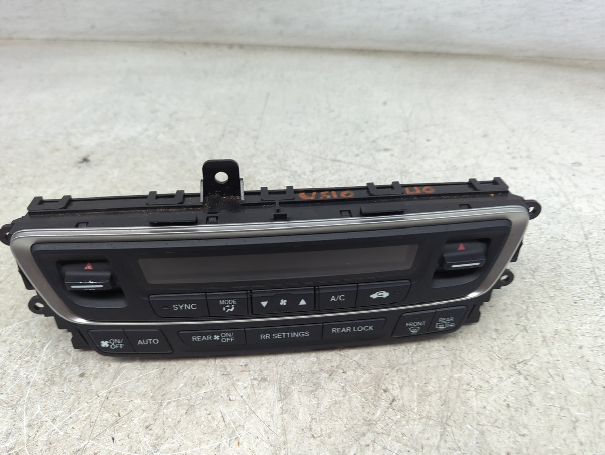 2016-2018 Honda Pilot Climate Control Module Temperature AC/Heater Replacement P/N:79600T6ZA610M1 5ANW42A2700 Fits OEM Used 