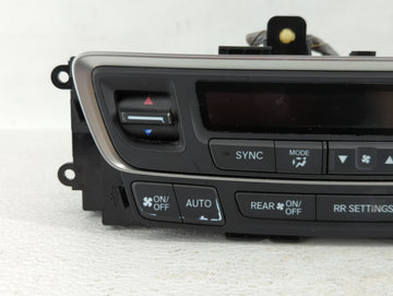 2016-2018 Honda Pilot Climate Control Module Temperature AC/Heater Replacement P/N:79600TG7A611M1 79600TG7A610M1 Fits OEM Used Auto Parts