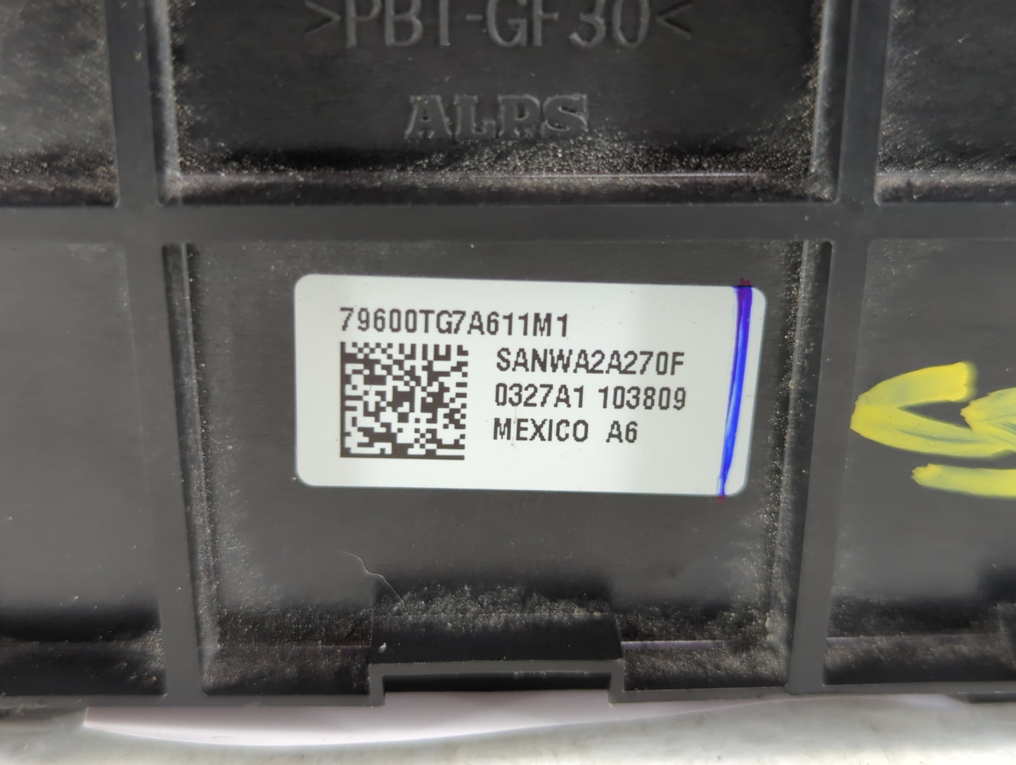 2016-2018 Honda Pilot Climate Control Module Temperature AC/Heater Replacement P/N:79600TG7A611M1 79600TG7A610M1 Fits OEM Us