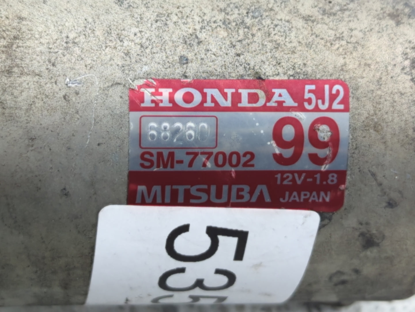 2016-2022 Honda Pilot Car Starter Motor Solenoid OEM P/N:SM-77002 Fits Fits 2015 2016 2017 2018 2019 2020 2021 2022 OEM Used