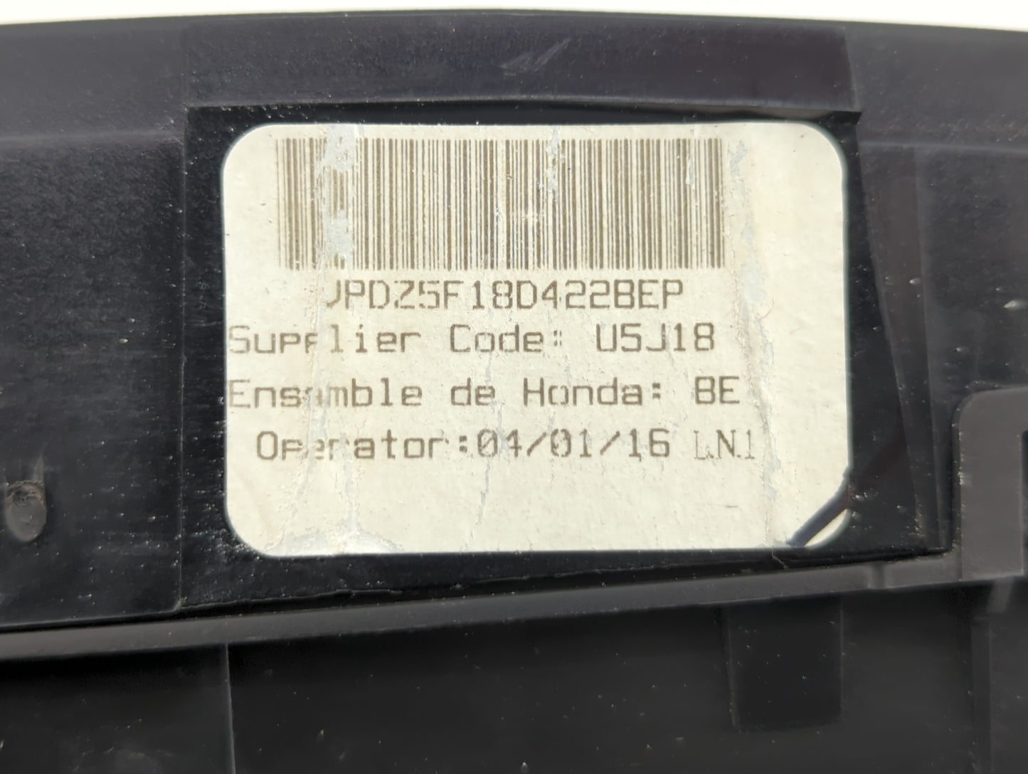 2016-2018 Honda Pilot Climate Control Module Temperature AC/Heater Replacement P/N:18D422BEP Fits Fits 2016 2017 2018 OEM Us