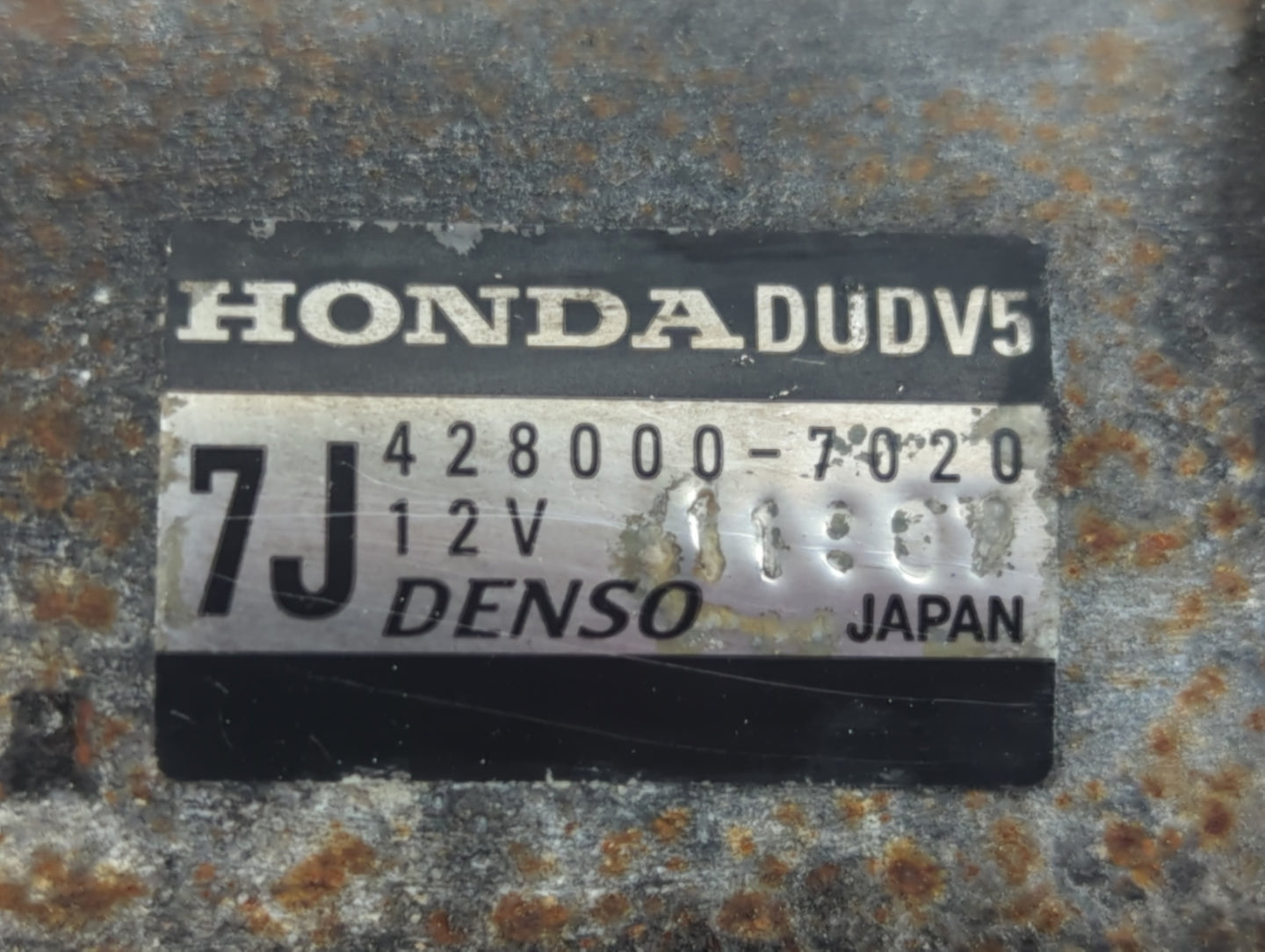 2016-2020 Honda Pilot Car Starter Motor Solenoid OEM P/N:428000-7020 Fits Fits 2012 2013 2014 2015 2016 2017 2018 2019 2020 