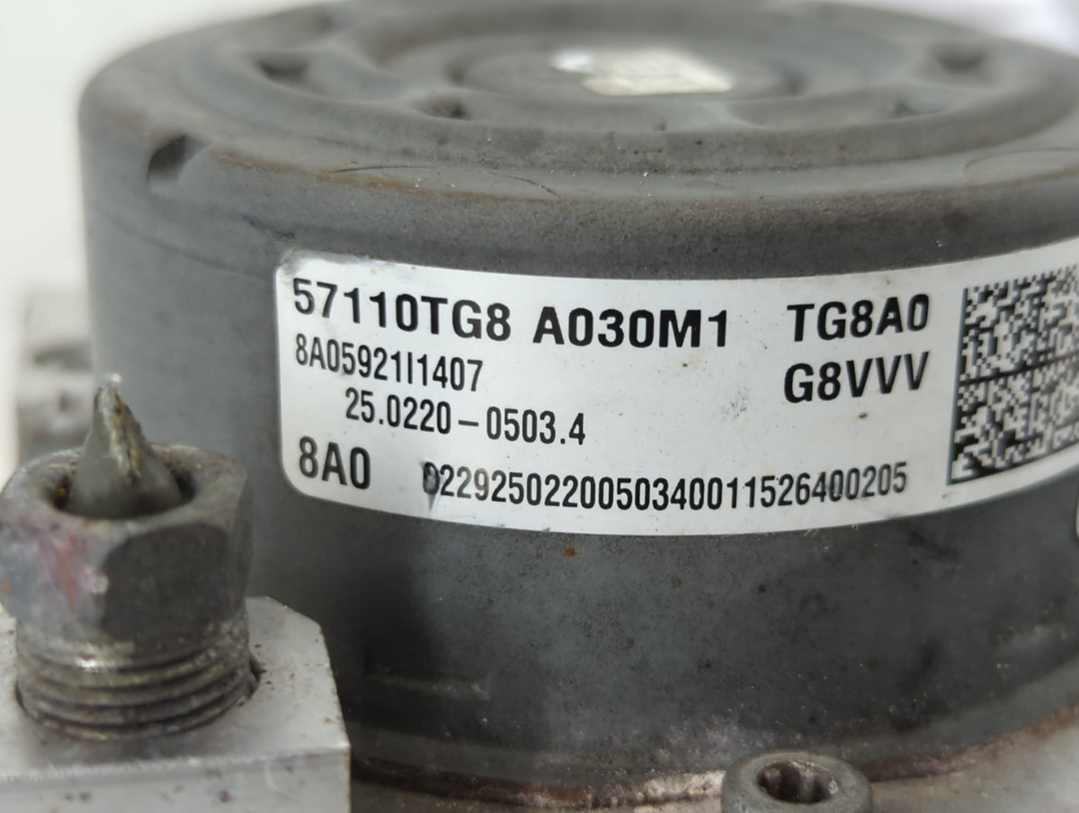 2016-2018 Honda Pilot Anti-Lock Brake ABS Pump Module Actuator OEM P/N:A030M1 57110TG8 Fits Fits 2016 2017 2018 OEM Used Aut