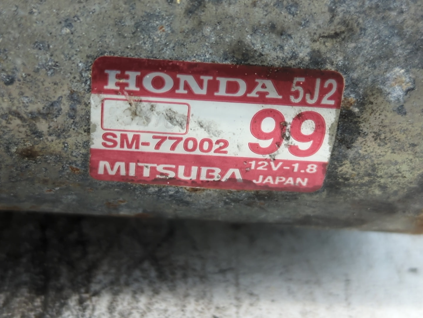 2016-2022 Honda Pilot Car Starter Motor Solenoid OEM P/N:SM-77002 Fits Fits 2015 2016 2017 2018 2019 2020 2021 2022 OEM Used