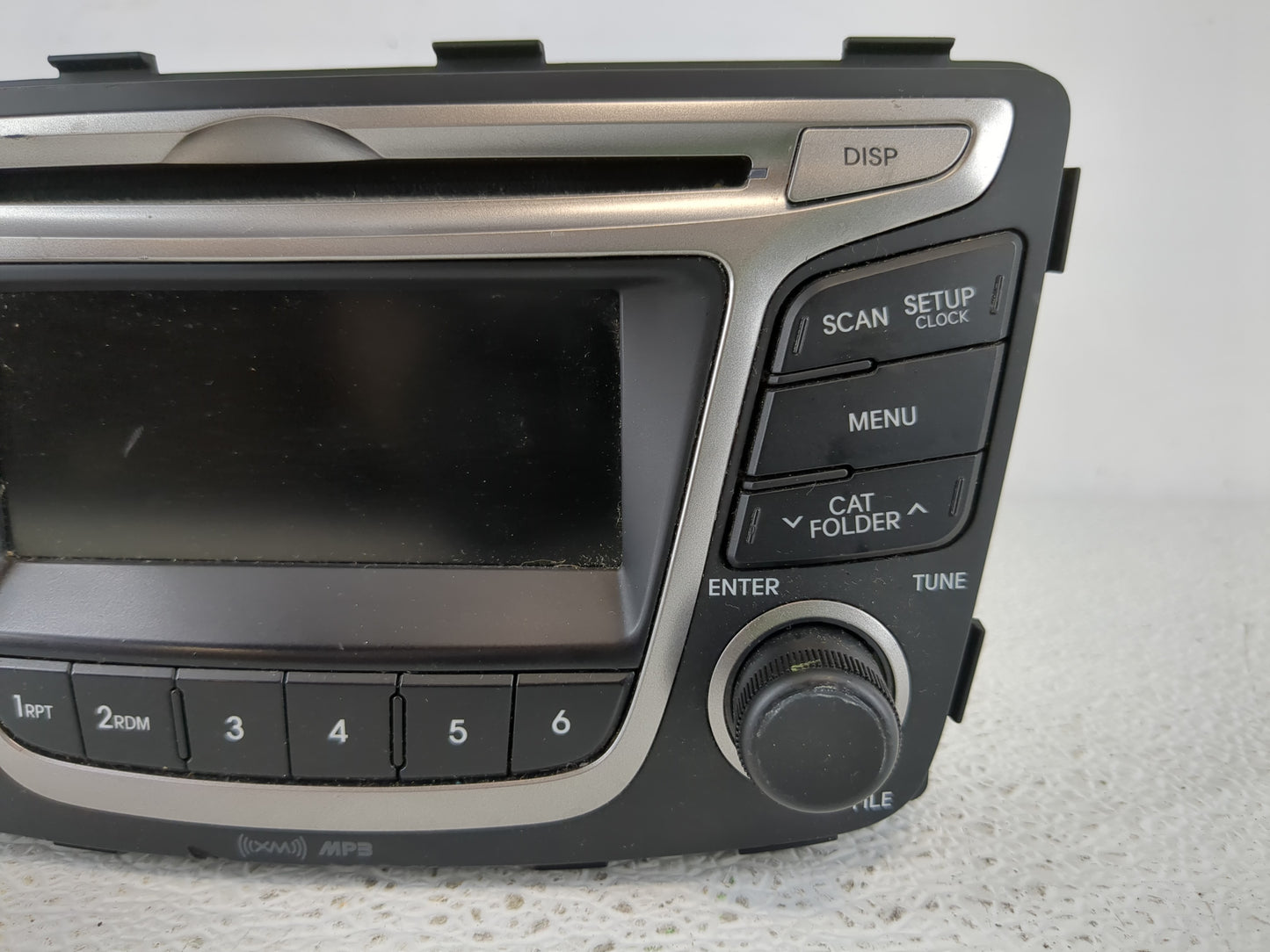 2015-2017 Hyundai Accent Radio AM FM Cd Player Receiver Replacement P/N:96170-1R111RDR Fits Fits 2015 2016 2017 OEM Used Aut