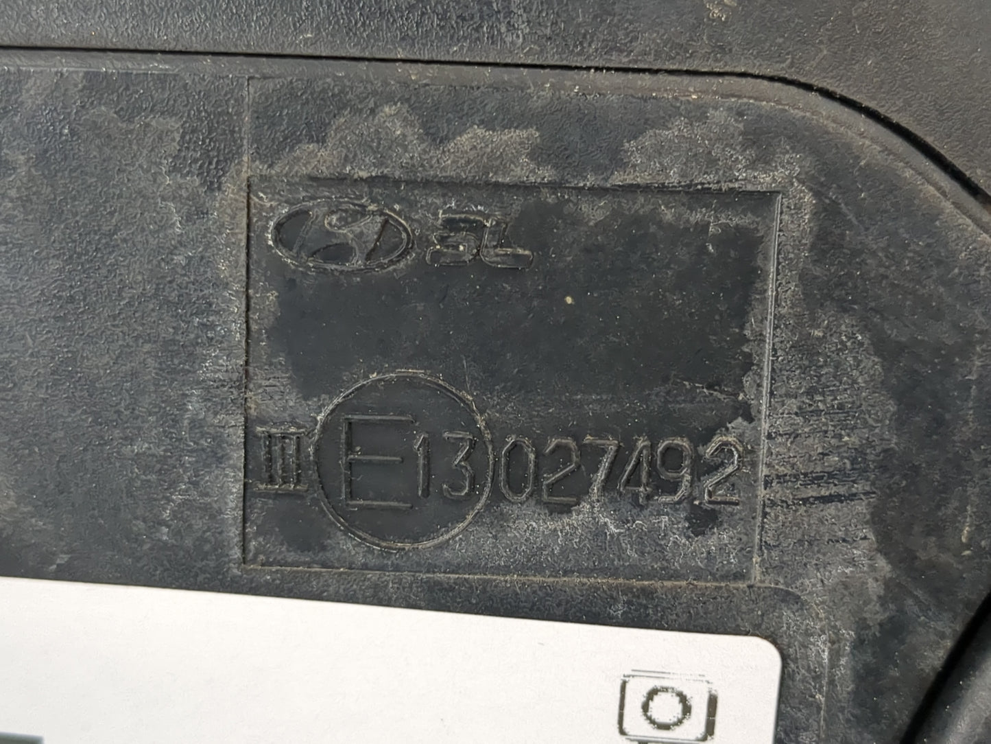 2012-2017 Hyundai Accent Driver Side View Mirror - Left Door Mirror OEM Used - Oemusedautoparts1.com