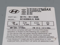 2015-2017 Hyundai Accent Radio AM FM Cd Player Receiver Replacement P/N:96170-1R111RDR Fits Fits 2015 2016 2017 OEM Used Aut