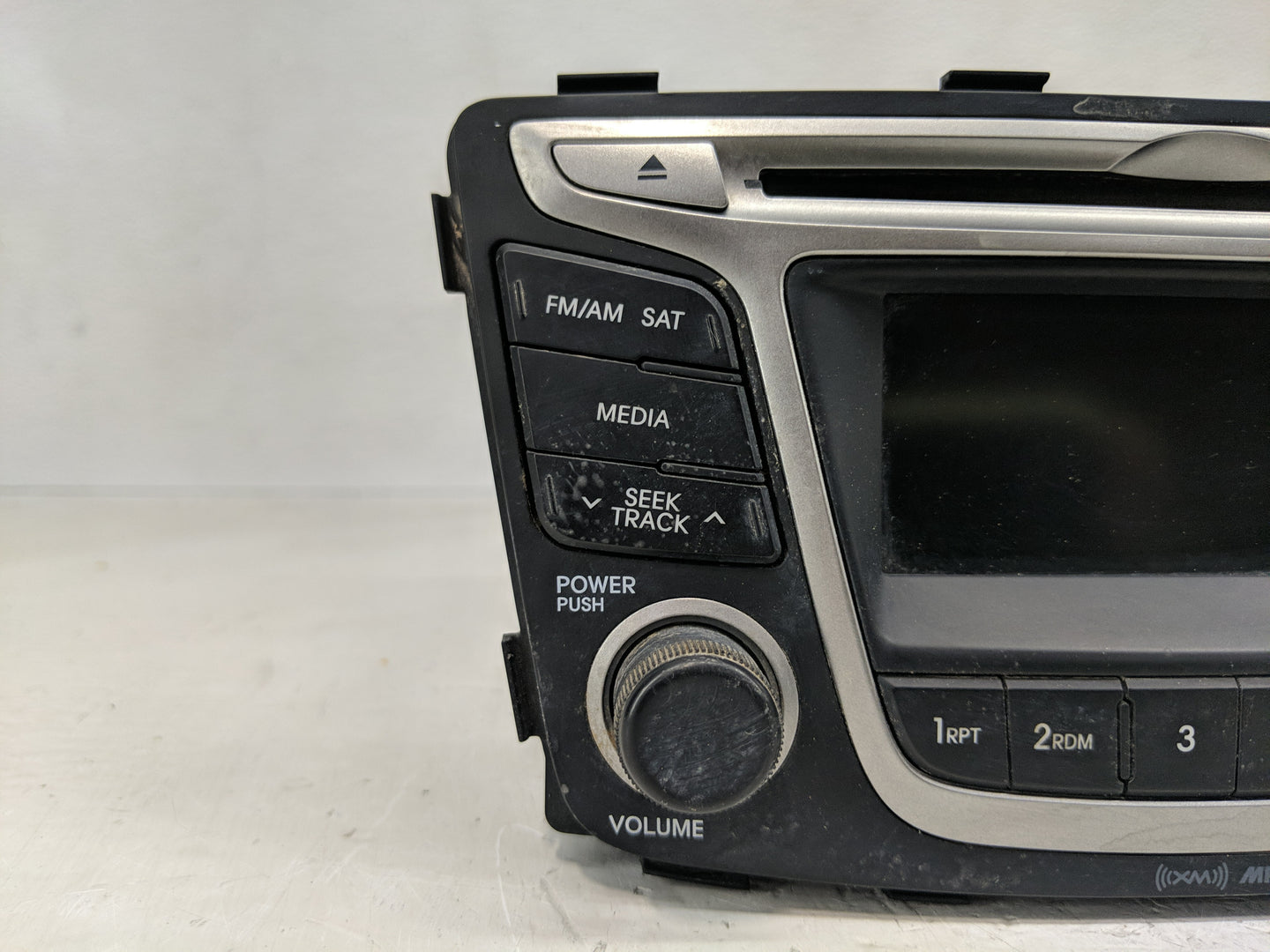 2015-2017 Hyundai Accent Radio AM FM Cd Player Receiver Replacement P/N:96170-1R111RDR Fits Fits 2015 2016 2017 OEM Used Aut