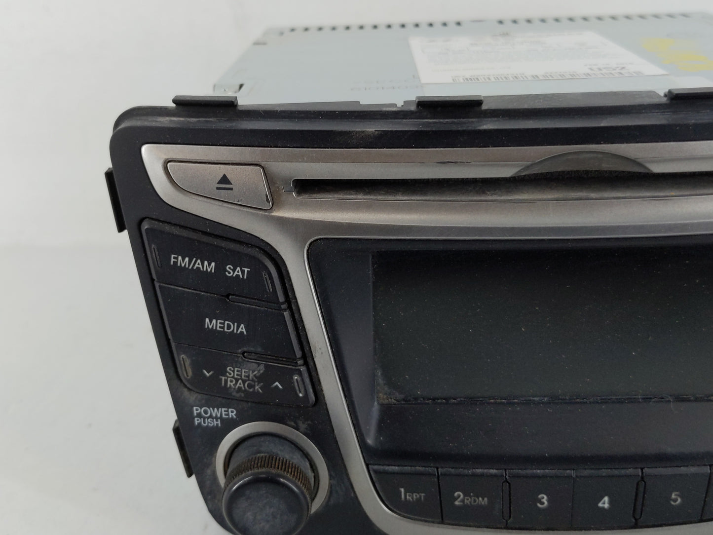 2015-2017 Hyundai Accent Radio AM FM Cd Player Receiver Replacement P/N:96170-1R111RDR Fits Fits 2015 2016 2017 OEM Used Aut