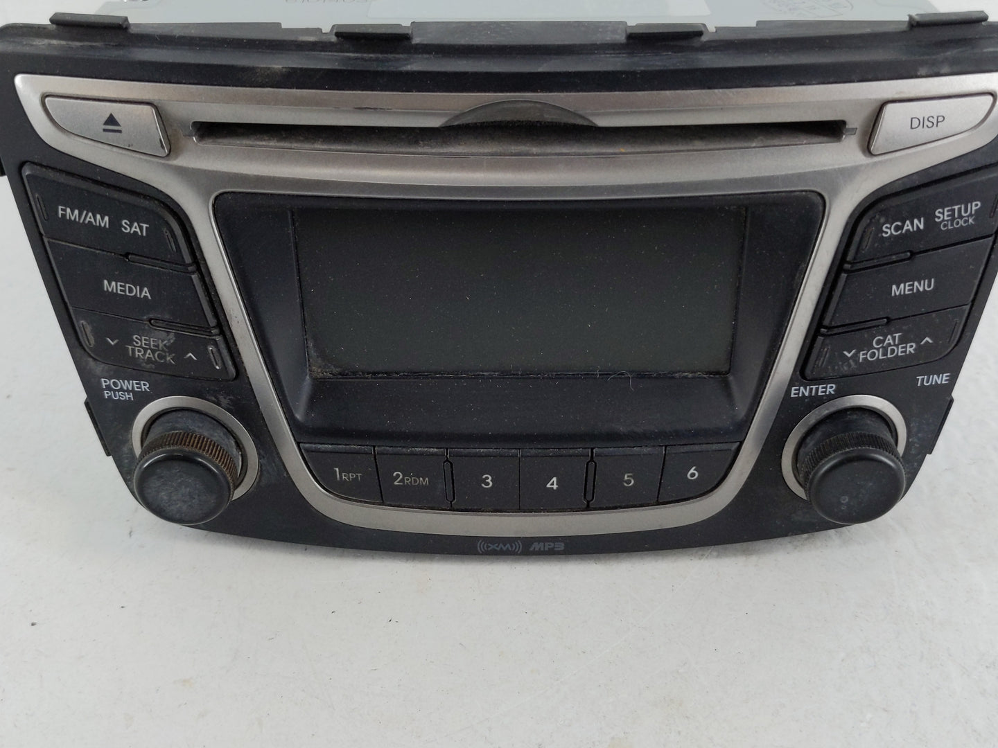 2015-2017 Hyundai Accent Radio AM FM Cd Player Receiver Replacement P/N:96170-1R111RDR Fits Fits 2015 2016 2017 OEM Used Aut