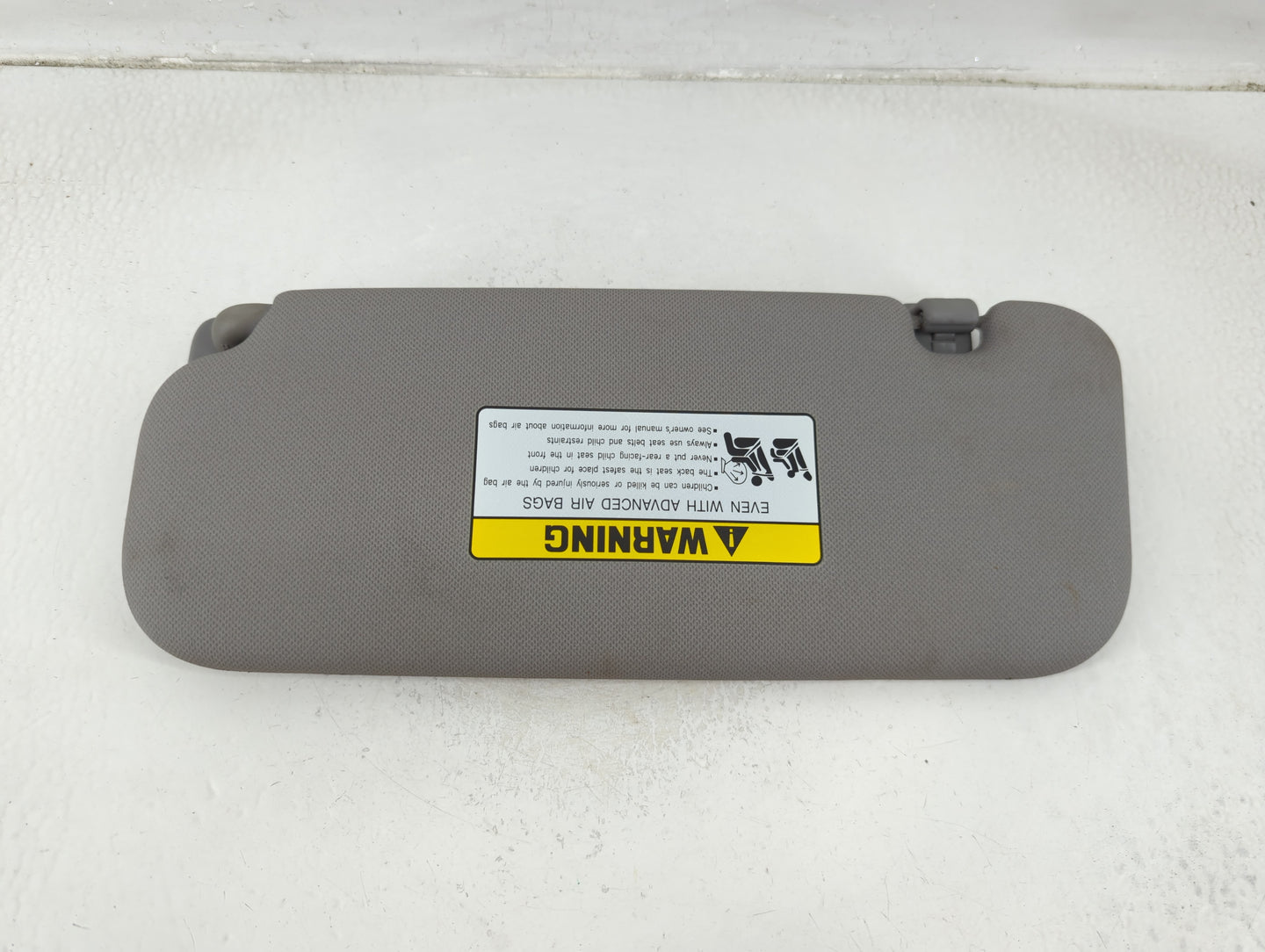 2014-2017 Hyundai Accent Sun Visor Shade Replacement Passenger Right Mirror Fits Fits 2014 2015 2016 2017 OEM Used Auto Part