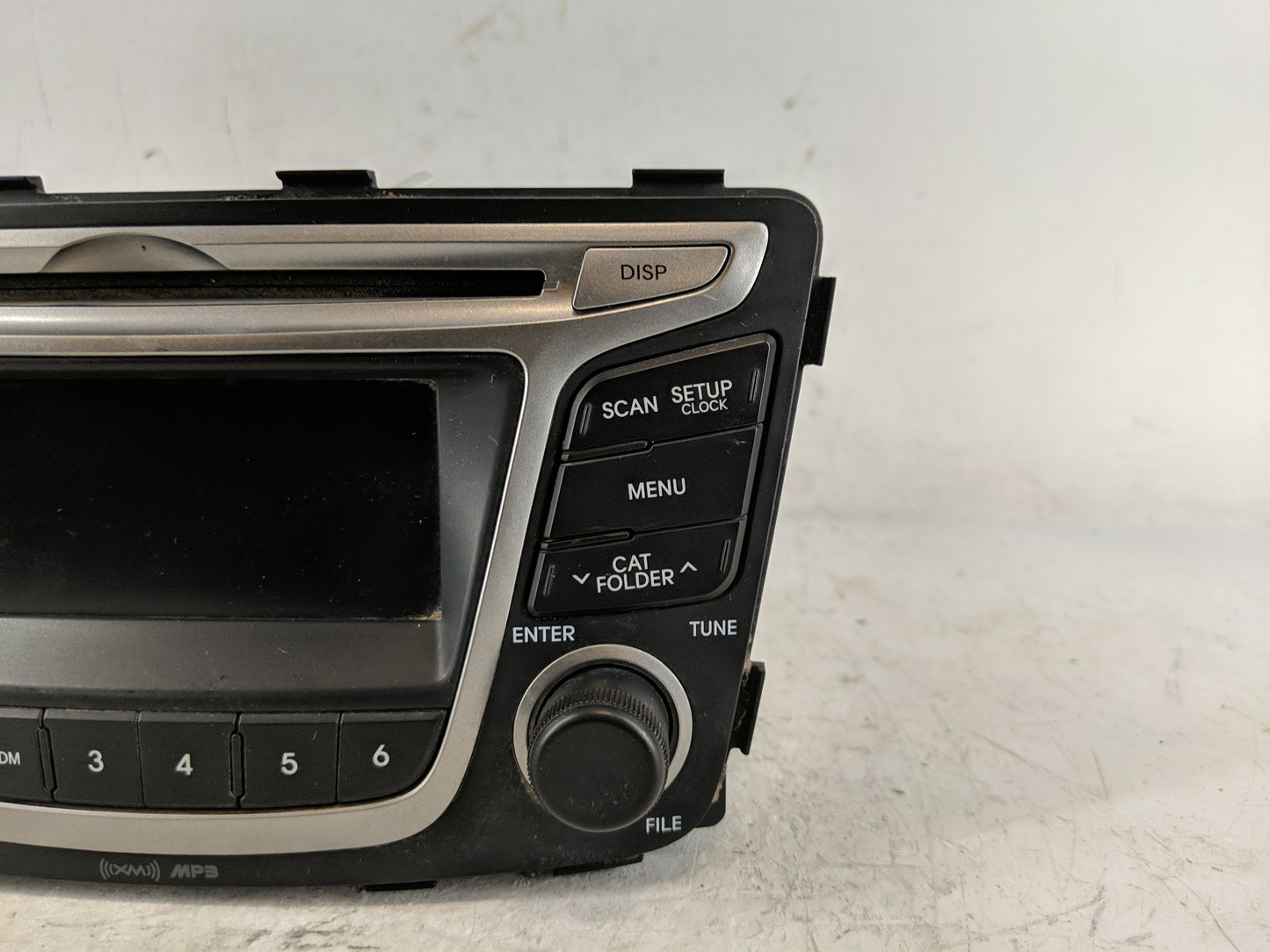 2015-2017 Hyundai Accent Radio AM FM Cd Player Receiver Replacement P/N:96170-1R111RDR Fits Fits 2015 2016 2017 OEM Used Aut