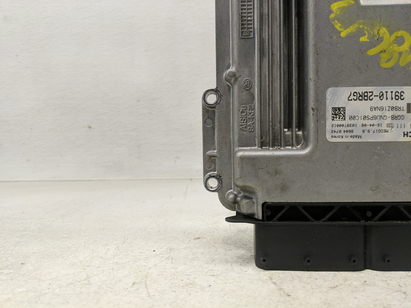 2015-2017 Hyundai Accent PCM Engine Control Computer ECU ECM PCU OEM P/N:39110-2BRG7 Fits Fits 2015 2016 2017 OEM Used Auto 