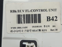 2016 Hyundai Accent Climate Control Module Temperature AC/Heater Replacement P/N:97250-1RBL1RDY Fits OEM Used Auto Parts - O