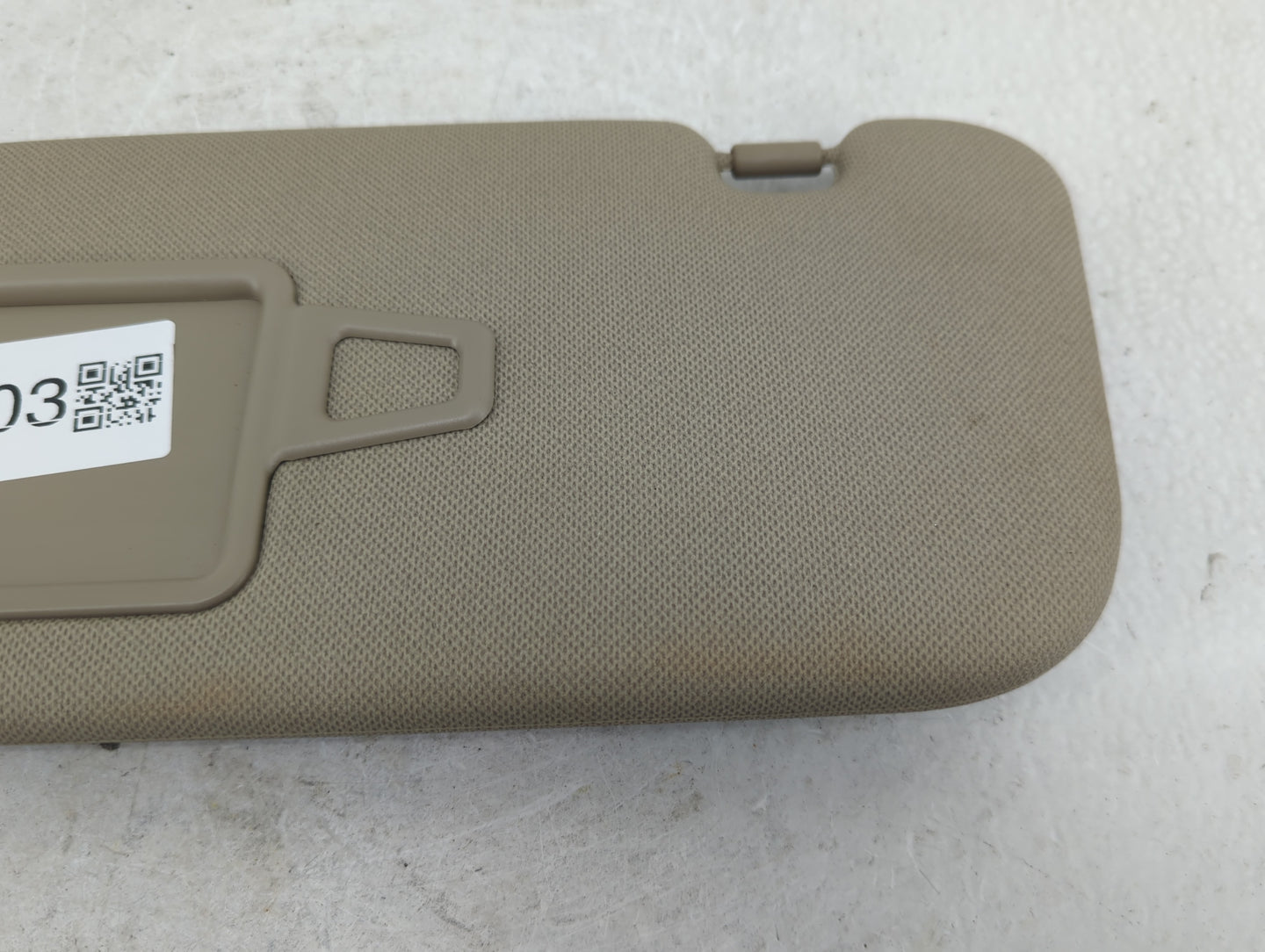 2014-2017 Hyundai Accent Sun Visor Shade Replacement Driver Left Mirror Fits Fits 2014 2015 2016 2017 OEM Used Auto Parts - 