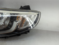 2015-2017 Hyundai Accent Passenger Right Oem Head Light Headlight Lamp - Oemusedautoparts1.com