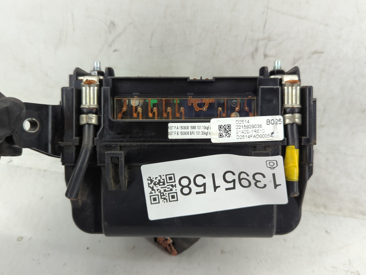 2015-2017 Hyundai Accent Fusebox Fuse Box Panel Relay Module P/N:91420-1R610 2215C31089 Fits Fits 2015 2016 2017 OEM Used Au