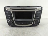 2015-2017 Hyundai Accent Radio AM FM Cd Player Receiver Replacement P/N:96170-1R111RDR Fits Fits 2015 2016 2017 OEM Used Aut