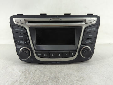 2015-2017 Hyundai Accent Radio AM FM Cd Player Receiver Replacement P/N:96170-1R111RDR Fits Fits 2015 2016 2017 OEM Used Aut