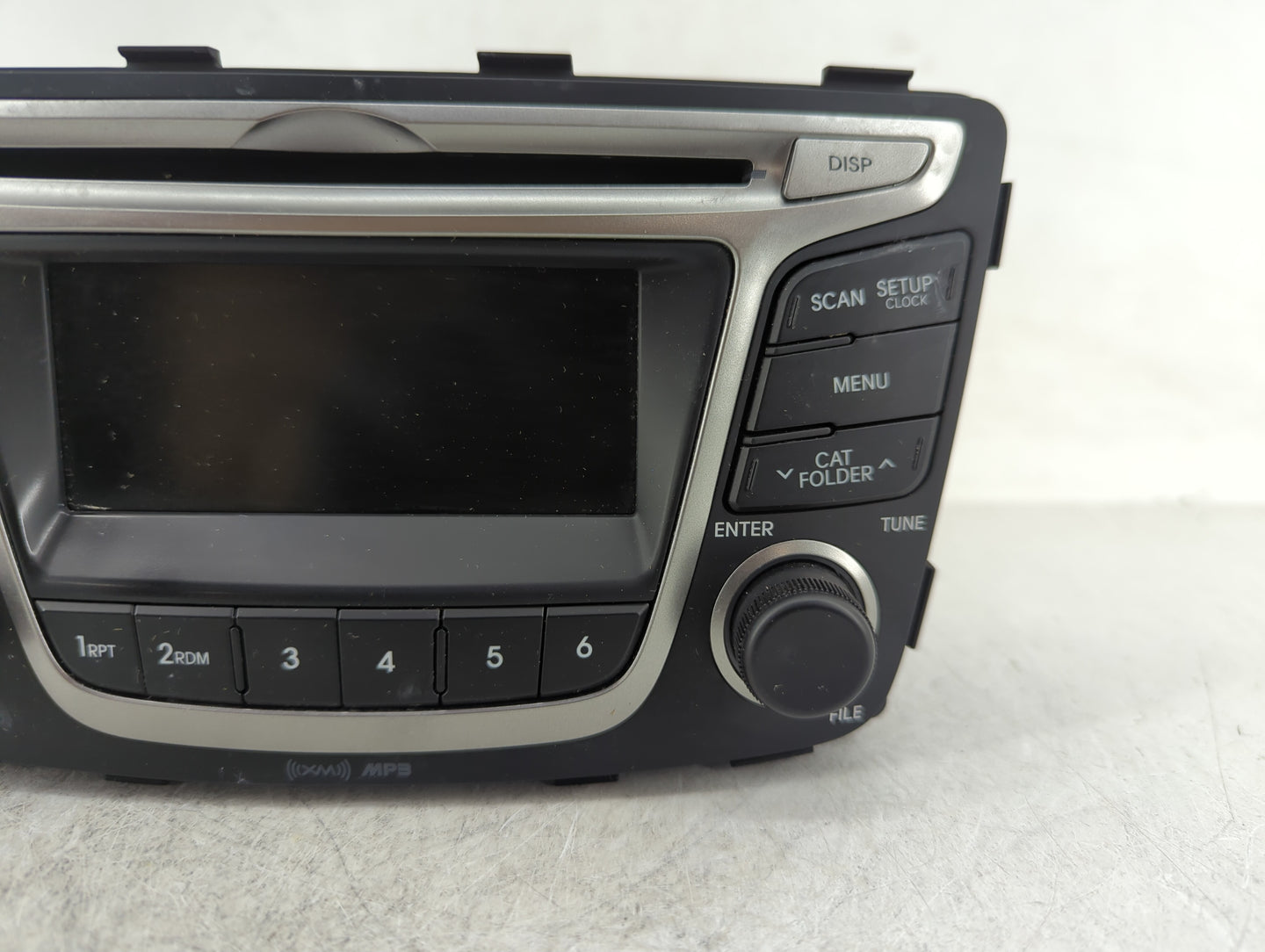 2015-2017 Hyundai Accent Radio AM FM Cd Player Receiver Replacement P/N:96170-1R111RDR Fits Fits 2015 2016 2017 OEM Used Aut