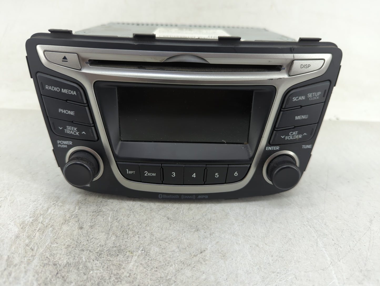 2015-2017 Hyundai Accent Radio AM FM Cd Player Receiver Replacement P/N:96170-1R152RDR Fits Fits 2015 2016 2017 OEM Used Aut