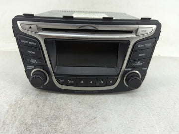 2015-2017 Hyundai Accent Radio AM FM Cd Player Receiver Replacement P/N:96170-1R152RDR Fits Fits 2015 2016 2017 OEM Used Aut