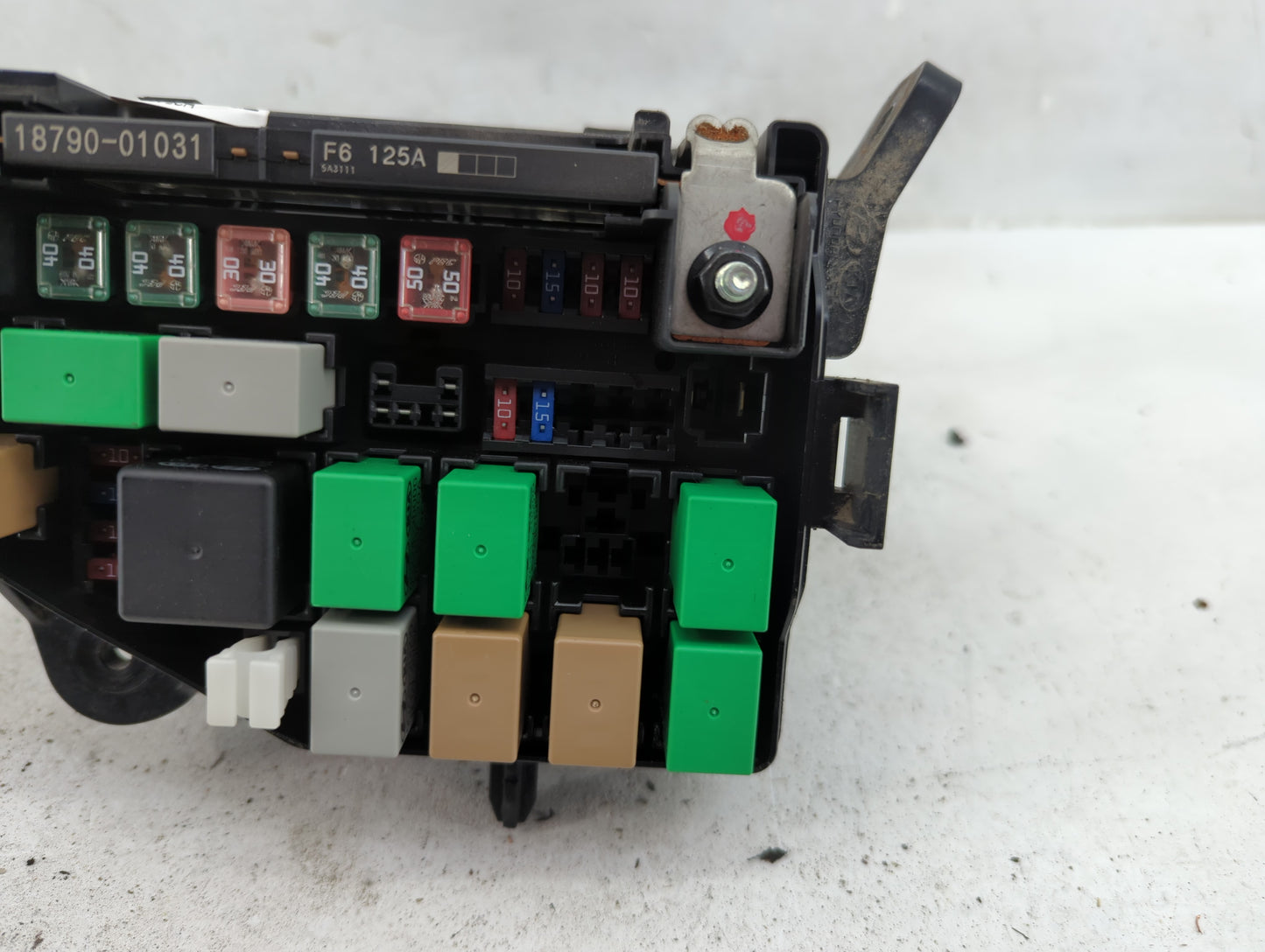 2015-2017 Hyundai Accent Fusebox Fuse Box Panel Relay Module P/N:91420-1R620 Fits Fits 2015 2016 2017 OEM Used Auto Parts - 