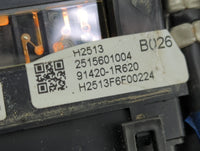 2015-2017 Hyundai Accent Fusebox Fuse Box Panel Relay Module P/N:91420-1R620 Fits Fits 2015 2016 2017 OEM Used Auto Parts - 