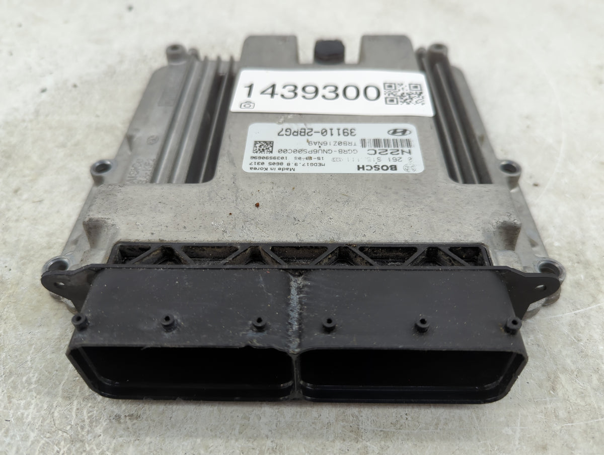 2015-2017 Hyundai Accent PCM Engine Control Computer ECU ECM PCU OEM P/N:39110-2BPG7 0261S15111 Fits 2015 2016 2017 OEM Used