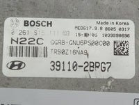 2015-2017 Hyundai Accent PCM Engine Control Computer ECU ECM PCU OEM P/N:39110-2BPG7 0261S15111 Fits Fits 2015 2016 2017 OEM